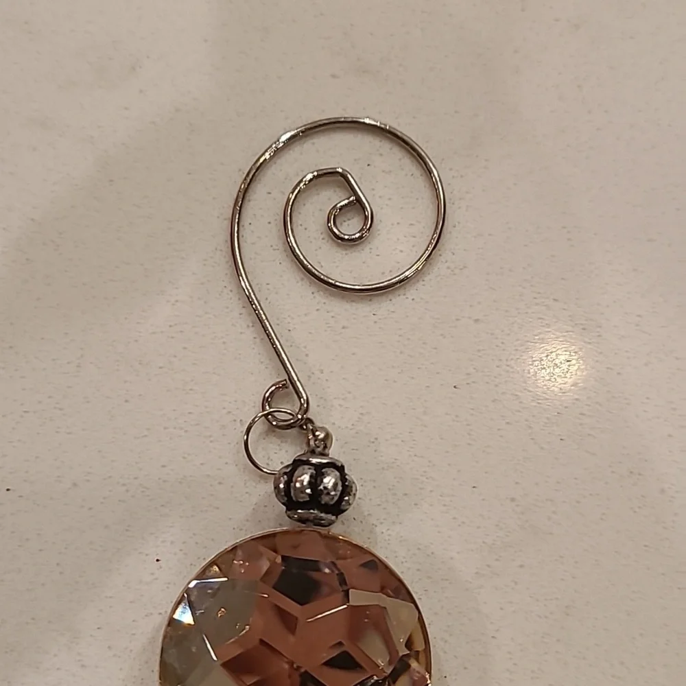 Pink Gem Ornament